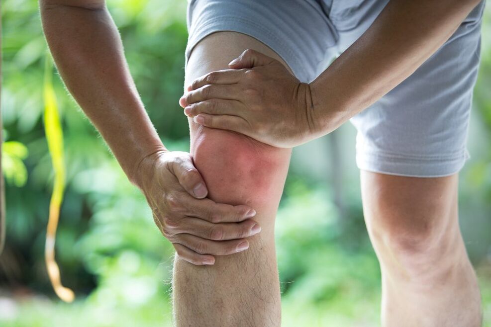 Schmerzen bei Arthrose des Knies